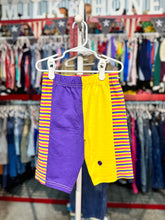 画像をギャラリービューアに読み込む, Vintage Striped Short Leggings 6X (120-125cm)