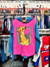 Load image into Gallery viewer, Vintage Lion King Hoodie Long Sleeve Shirt Kids 6X (120cm)