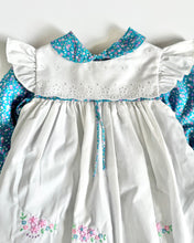 画像をギャラリービューアに読み込む, Vintage Floral Apron Dress 2T (90cm)