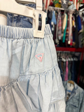 画像をギャラリービューアに読み込む, Vintage Guess Frill Denim Skirt 6Y (120cm)