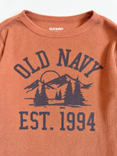 Load image into Gallery viewer, USED OLD NAVY Mountain Waffle Tee Brown Kids M/8 (130cm)