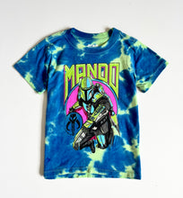 画像をギャラリービューアに読み込む, USED Star Wars Mandalorian Tie-Die T-shirt 5/6T (110cm)