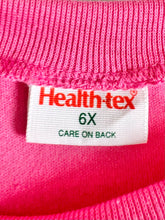 画像をギャラリービューアに読み込む, Vintage New Health-Tex Pink T-shirt Tunic Dress 6X (125cm)