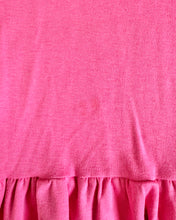 画像をギャラリービューアに読み込む, Vintage New Health-Tex Pink T-shirt Tunic Dress 6X (125cm)