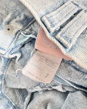 画像をギャラリービューアに読み込む, Vintage JCPenny Light Washed Denim Short Pants Kids 7 (125-130cm)