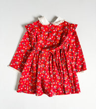 Load image into Gallery viewer, Vintage Polly Flinders Floral Smocked Dress 5T (100-110cm)