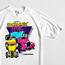 Load image into Gallery viewer, Vintage Hot Roddin’ Toples Raglan Sleeve T-shirts Kids 16 or Ladies S (160cm/)