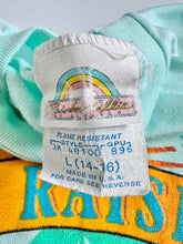 Load image into Gallery viewer, Vintage 1987 California Raisin T-shirt Dress Gowns Kids 14/16 (130-150cm)