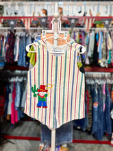 Load image into Gallery viewer, Vintage Samara Cowboy×Striped Rompers 18M (80cm)