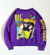Load image into Gallery viewer, Vintage Beach Volleyball Neon Surf Sweatshirt Youth M (130cm)
