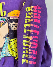 Load image into Gallery viewer, Vintage Beach Volleyball Neon Surf Sweatshirt Youth M (130cm)