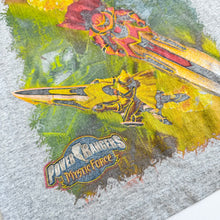 Load image into Gallery viewer, USED Power Rangers 2006 “Mystic Force” T-shirts Gray XS (100-105cm)