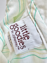 Load image into Gallery viewer, Vintage JCPenny Pastel Suspender Shorts and Striped Shirt Outfit 3T, 4T (95cm, 100cm)