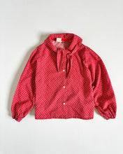 画像をギャラリービューアに読み込む, Vintage Blouse and Horseshoe Denim Vest Set Kids 6X (115-120cm)