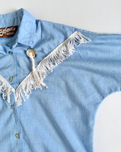 画像をギャラリービューアに読み込む, Vintage Fringe Tassels Dolman Sleeve Shirts Kids 7 (120cm)