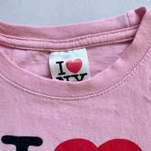 Load image into Gallery viewer, USED I LOVE NY Pink T-shirt 5T (110cm)