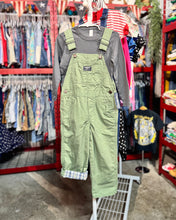 Load image into Gallery viewer, New OshKosh B’gosh Green Overall & Shirt Set 4T (100cm)