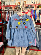 画像をギャラリービューアに読み込む, Vintage Buster Brown Denim Dress 4T (100cm)