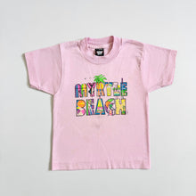 画像をギャラリービューアに読み込む, Vintage Myrtle Beach Graphic T-shirt & Used Denim Pants Set 5T (100cm)