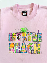 画像をギャラリービューアに読み込む, Vintage Myrtle Beach Graphic T-shirt & Used Denim Pants Set 5T (100cm)