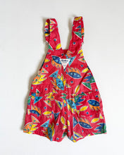 Load image into Gallery viewer, Vintage OshKosh B’gosh Fish Short Overall 4T (90-100cm)
