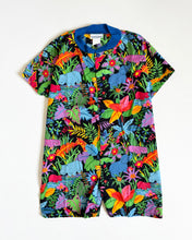 画像をギャラリービューアに読み込む, Vintage Stork Jungle AOP Rompers 4/5T (110cm)
