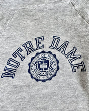 画像をギャラリービューアに読み込む, Vintage Champion Norte Dame University Reverse Weave Sweatshirt 24M (85cm)