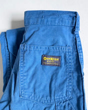 画像をギャラリービューアに読み込む, Vintage OshKosh B’gosh Blue Solid Pants Kids 10/12 (140-150cm)