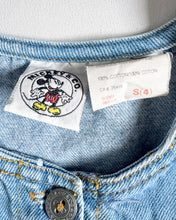 Load image into Gallery viewer, Vintage Disney Minnie Mouse Cheer Girl Denim Dress 4T (100cm)