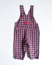 画像をギャラリービューアに読み込む, Vintage OshKosh B’gosh Plaid Overall 18M (80cm)