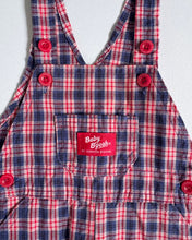 画像をギャラリービューアに読み込む, Vintage OshKosh B’gosh Plaid Overall 18M (80cm)