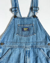 画像をギャラリービューアに読み込む, Vintage OshKosh B’gosh Denim Wide Overall Kids 7 (120-125cm)
