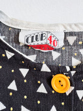 Load image into Gallery viewer, Vintage Triangle×Dots Prints Tops & Hammer Pants Set Kids 10 (140cm)