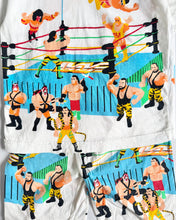 画像をギャラリービューアに読み込む, Vintage Wrestling AOP T-shirt & Short Pants Set Kids 6 (115cm)