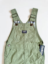 Load image into Gallery viewer, New OshKosh B’gosh Green Overall & Shirt Set 4T (100cm)