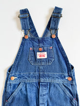 Load image into Gallery viewer, Vintage Round House Denim Overall & Striped Shirt Set 5/6T (110-115cm)