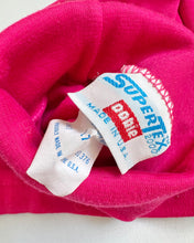 画像をギャラリービューアに読み込む, Vintage Weebok Flower Embroidered Denim Overall & Pink Turtleneck Set Kids 6 (120cm)