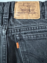 Load image into Gallery viewer, Vintage Levi’s Black Denim Pants 7X (120-125cm)