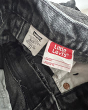 Load image into Gallery viewer, Vintage Levi’s Black Denim Pants 7X (120-125cm)