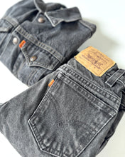 Load image into Gallery viewer, Vintage Levi’s Black Denim Pants 7X (120-125cm)