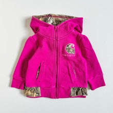 画像をギャラリービューアに読み込む, USED Carhartt Magenta Pink/Realtree Hoodie 12M (75cm)