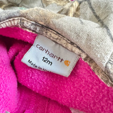 画像をギャラリービューアに読み込む, USED Carhartt Magenta Pink/Realtree Hoodie 12M (75cm)