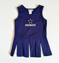 画像をギャラリービューアに読み込む, Vintage Texas NFL Dallas Cowboys Cheer Dress and Turtleneck Set 4T (100cm)