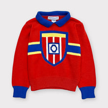 Load image into Gallery viewer, Vintage Oshkosh B’gosh Collar Sweater Red 5T (3/4T) 95-100cm