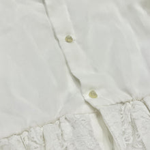 Load image into Gallery viewer, Vintage Martha’s Miniatures Sheer Lace Frilly Dress White 10 (140cm)