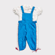 画像をギャラリービューアに読み込む, Vintage Winnie the Pooh Blouse/Dress/Overall Set S(6-9M/60-70cm)