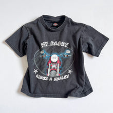 Load image into Gallery viewer, USED Harley Davidson “My Daddy Rides a Harley” T-shirts 3T (95cm)
