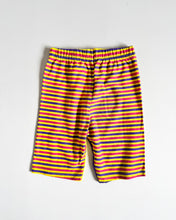 画像をギャラリービューアに読み込む, Vintage Striped Short Leggings 6X (120-125cm)
