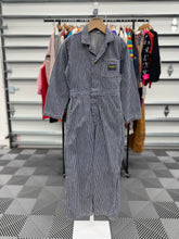 画像をギャラリービューアに読み込む, Vintage ‘70s OshKosh B’gosh Hickory Striped Jumpsuit (120-130cm)
