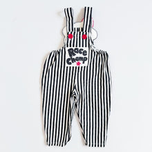 Load image into Gallery viewer, Vintage Race Champ Racer Bear Striped Overall 18M (80cm)
